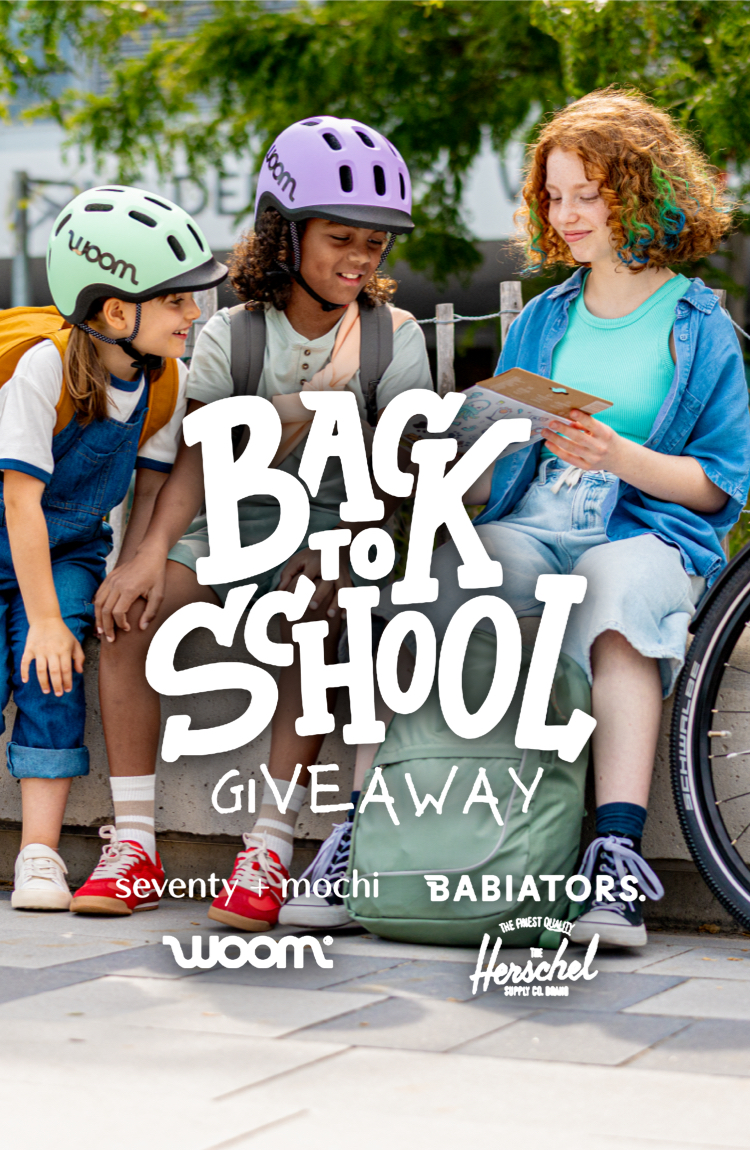 Back-to-School Giveaway with woom, Babiators, seventy + mochi, & Herschel!