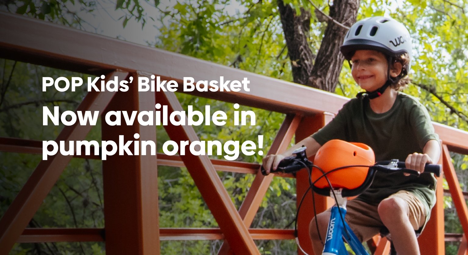 POP Kid's Basket now available in Pumpkin Orange