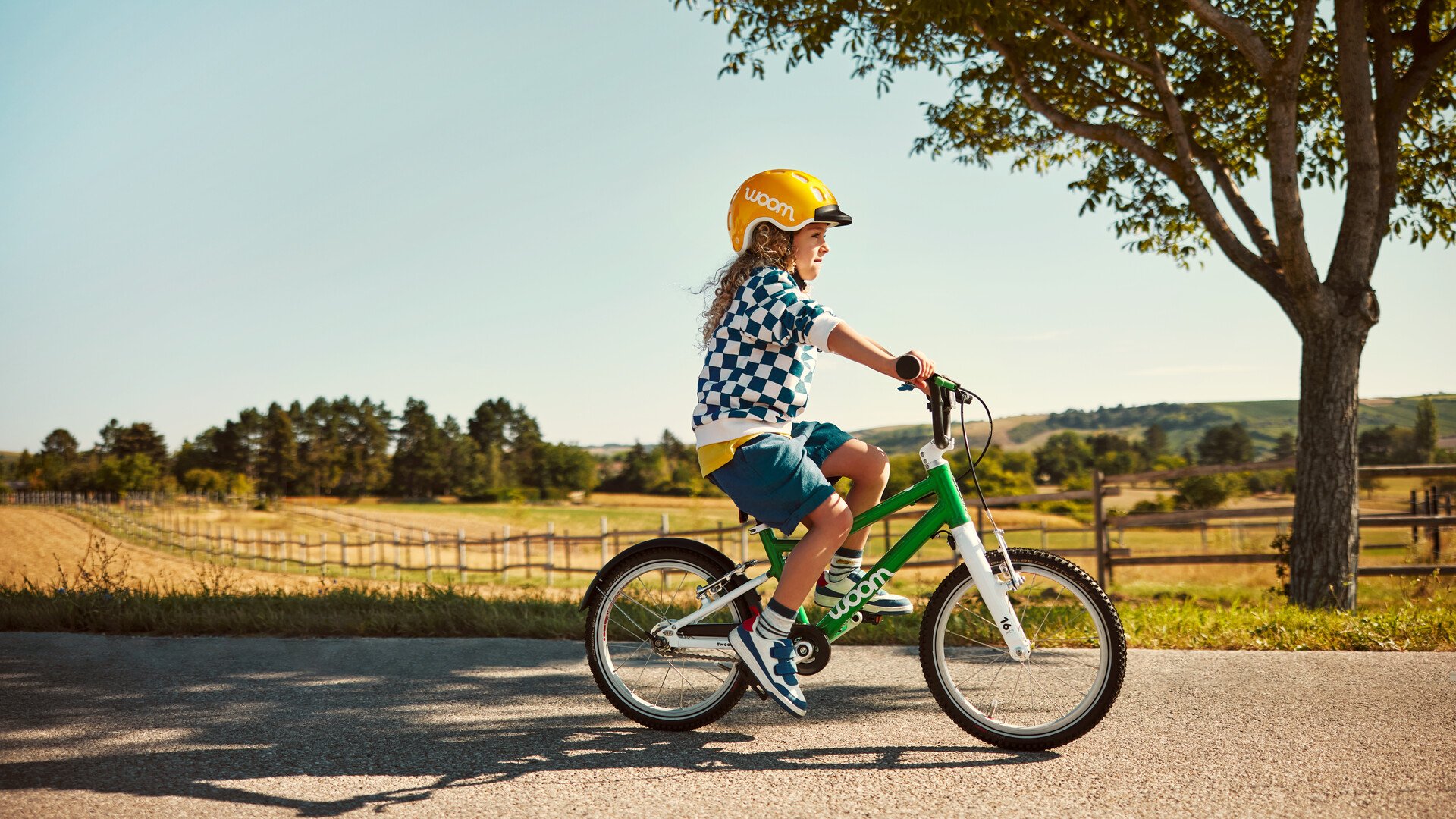 Vélo enfant 4 - 6 ans à vitesses Woom 3 Automagic