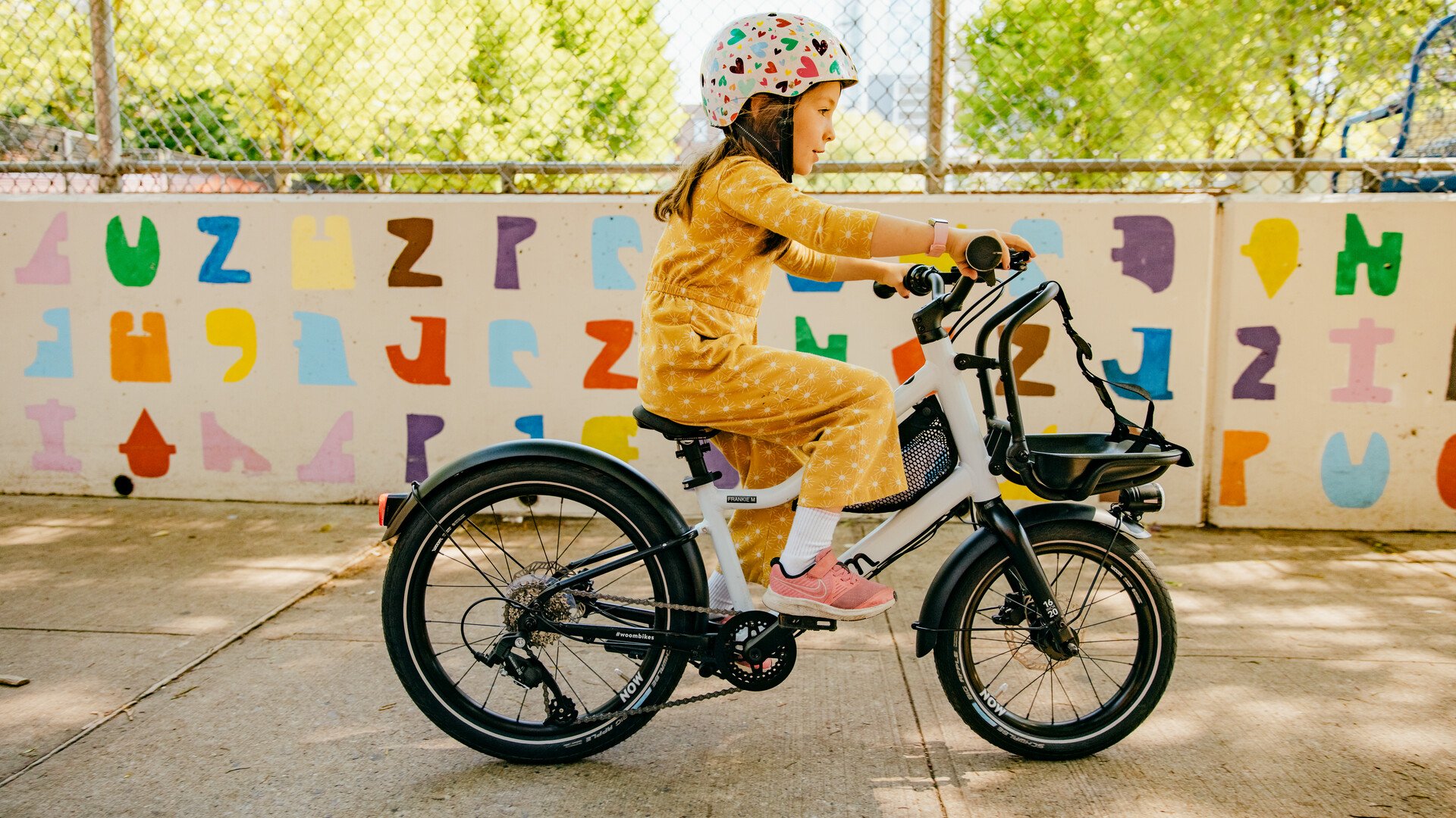 Cesto Bici Posteriore per Studente Porta Zaino Scuola