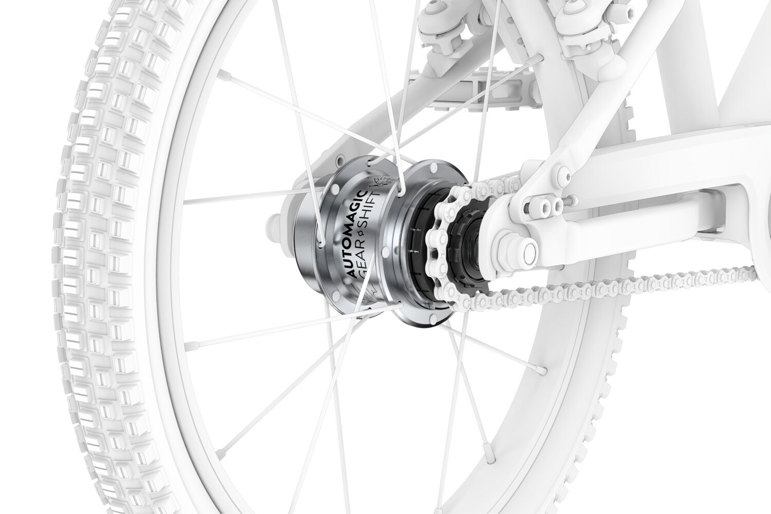 Automatic gear deals shift bike