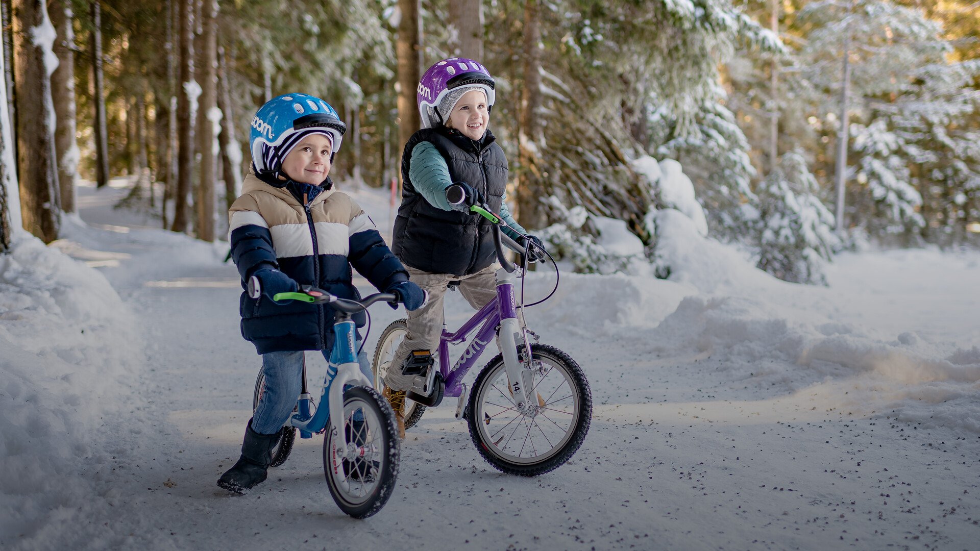 Gants de Vélo Enfant Hiver WOOM Warm Tens