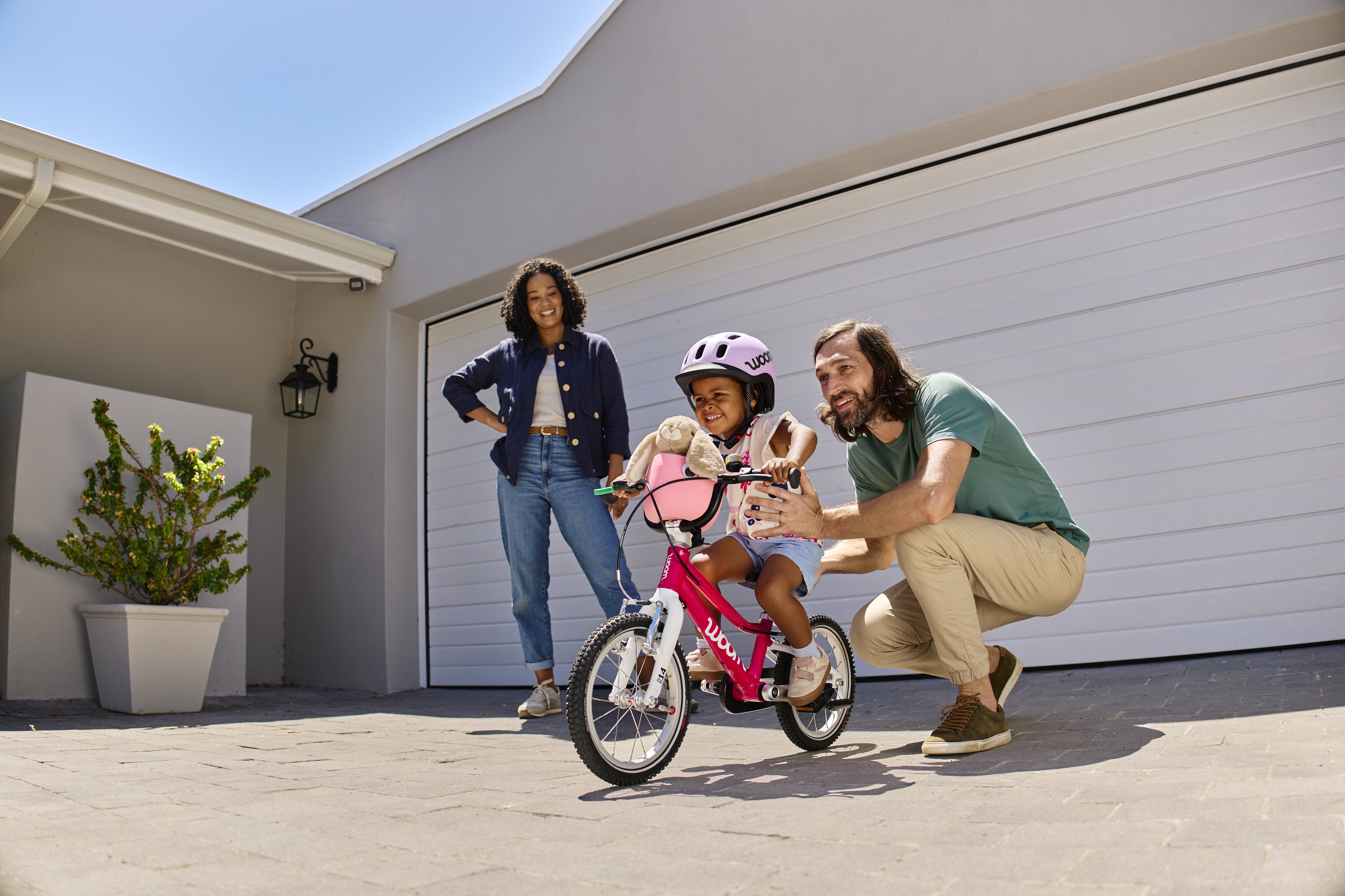learning to ride a woom bike