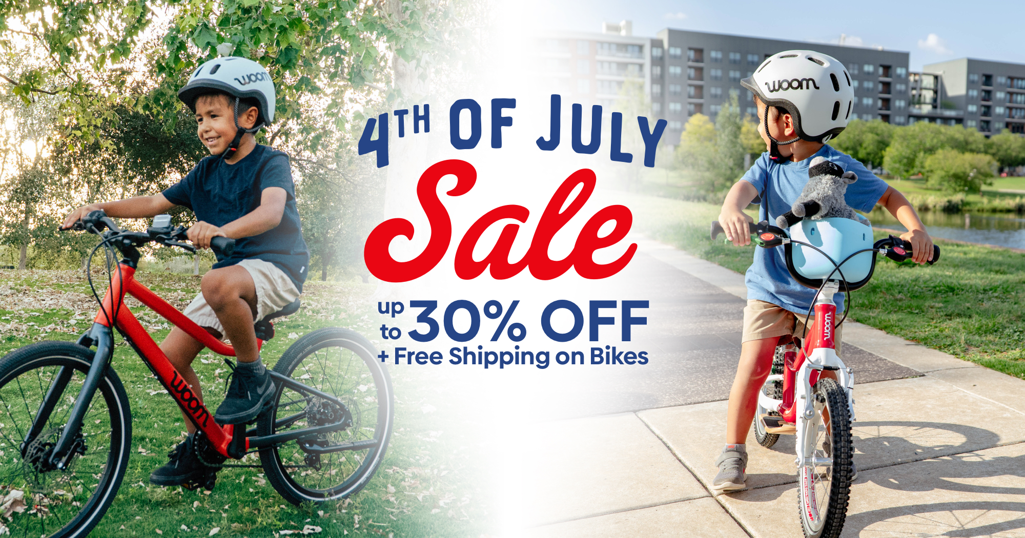 4th of July Sale: up to 30% OFF + Free Shipping on Bikes