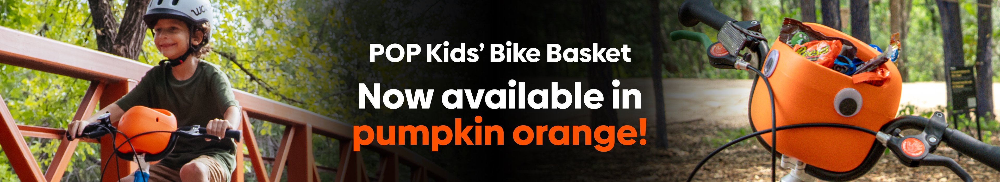 POP Kid's Basket now available in Pumpkin Orange