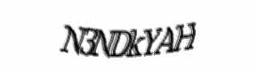 Security check image, please type the characters shown