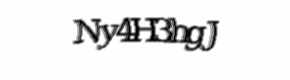 Security check image, please type the characters shown