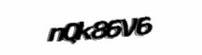 Security check image, please type the characters shown